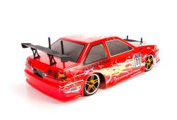 Радиоуправляемая машина для дрифта HSP Flying Fish 1 4WD RTR 1:10 2.4G 94123|12354 Red AE85 Levin Coupe