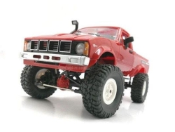Радиоуправляемая машина-пикап WPL C-24KM-RED Hilux (красная) 4WD 1:16 KIT