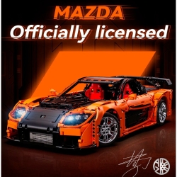 Радиоуправляемый конструктор CaDA MASTER спорткар Mazda RX-7 1/8 (3305 деталей) - C61502W