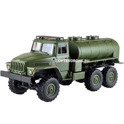 Радиоуправляемая машина WPL Советский военный грузовик *Урал* с цистерной RTR масштаб 1:16 4WD 2.4G - WPLB-36-5