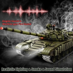Радиоуправляемый танк Heng Long Russian Type 72 масштаб 1:16 2.4G - 3939-1Pro V7.0