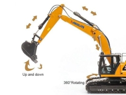 Радиоуправляемый экскаватор с гидравлической системой HUI NA TOYS 2.4G 22CH 1/16 RTR HNK336GC