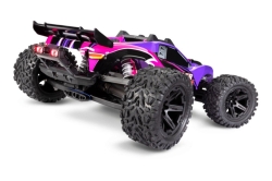 Радиоуправляемая машина трагги TRAXXAS Rustler 4X4 1:10 4WD - TRA67064-61-P