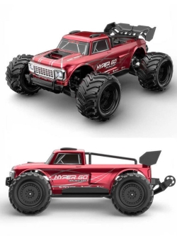 Радиоуправляемый монстр MJX Hyper Go 10210 (красный) Brushless 4WD 2.4G 1/10, без ЗУ и акб