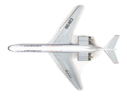 Модель сборная ZVEZDA Пассажирский авиалайнер ИЛ-62М, 1:144