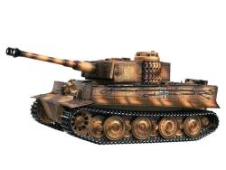 Радиоуправляемый танк Taigen 1/16 Tiger 1 (Германия, поздняя версия) (для ИК боя) V3 2.4G RTR темный камуфляж