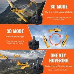 Радиоуправляемый самолет истребитель XK Innovation T28 RTF 2.4G - A210