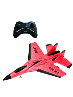 Радиоуправляемый самолет SU-35 для начинающих 2.4G - FX820-RED