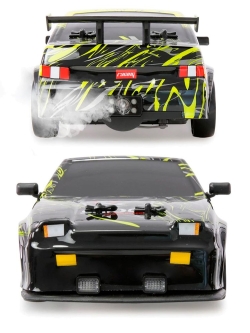 Радиоуправляемая машина для дрифта HB Toyota AE86 (4WD, свет, пар, акб, 1:16) - SC16A16