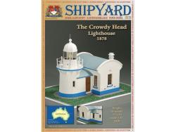Сборная картонная модель Shipyard маяк Crowdy Head Lighthouse (№56), 1/87 - MK025