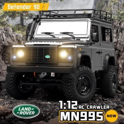 Радиоуправляемая машина джип MN MODEL Defender Silver D90 4WD 1:12 MN-99S