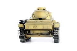 Радиоуправляемый танк Taigen 1/16 Panzerkampfwagen III (Германия) дым, свет (для ИК боя) V3 2.4G RTR пустыня - TG3848-BD-IR3.0