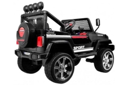 Детский электромобиль Black Jeep 4WD 12V - S2388