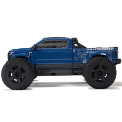 Радиоуправляемый монстр Arrma BIG ROCK 3S 4x4 V4 223S DSC 1/10 RTR Синий