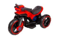 Детский мотоцикл на аккумуляторе Y-MAXI Police Red - SW198B-RED