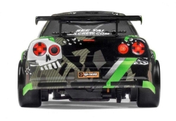 Радиоуправляемая машина для дрифта HPI Micro RS4 Drift Fail Crew Nissan Skyline R34 GT-R 4WD RTR 1:18 2.4G HPI-120101