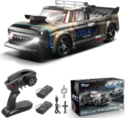Радиоуправляемая машина для дрифта Huang Bo 4WD RTR масштаб 1:12 2.4G Camouflage Green - HB-R1203