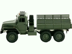 Радиоуправляемый Советский военный грузовик Урал 6WD RTR 1:16 2.4G - WPLB-36-R
