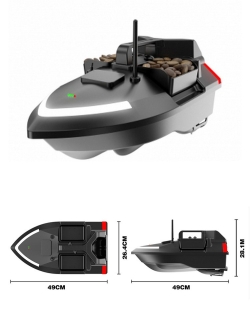 Радиоуправляемый катер для рыбалки Flytec V801 2.4G RTR