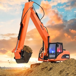 Радиоуправляемый экскаватор HUI NA TOYS масштаб 1:14 2.4G - HN1551