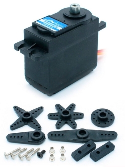 Сервомашинка аналоговая JX Servo PS-5509MG (55.6г/9.35/0.13/6V) стандартная