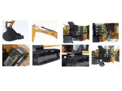 Радиоуправляемый экскаватор с гидравлической системой HUI NA TOYS 2.4G 22CH 1/16 RTR HNK336GC