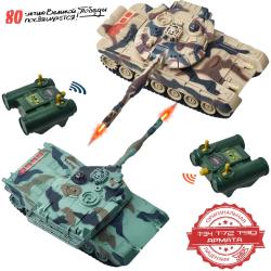 Радиоуправляемый танковый бой R-Wings (российский T90 + M1 Абрамс США) - RWG99830