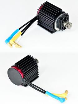 Мотор бесколлекторный в сборе для автомоделей MJX M162/M163 - MJX-B2835A