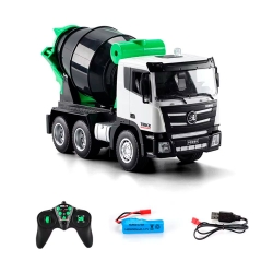 Радиоуправляемый грузовик бетономешалка HUI NA TOYS масштаб 1:18 2.4G - HN1557