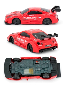 Радиоуправляемая дрифт машина с гироскопом Nissan GTR 1:43 - RC43-G2-RED