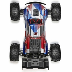Радиоуправляемая машина трагги Arrma Kraton 6S BLX V6 RTR Brushless 1/8 (Сине-Красный) - ARA8608V6T4