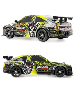 Радиоуправляемая машина для дрифта HB Toyota AE86 (4WD, свет, пар, акб, 1:16) - SC16A16
