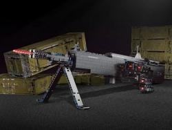 Конструктор RCM пулемет M249, 1408 элементов - PG-15003