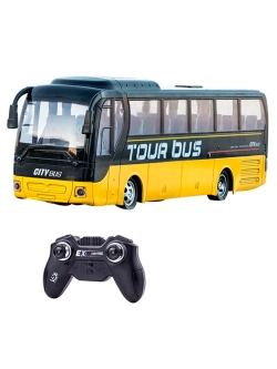 Радиоуправляемый автобус (желтый) Huang Bo - 666-699LA-YELLOW