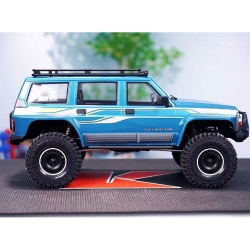 Радиоуправляемая модель трофи Yikong 4107 PRO V2 crawler Patrol Y60 (Hydro blue) 4WD ARTR масштаб 1:10 2.4G - YK-4107PRO-V2-HB