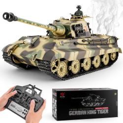 Радиоуправляемый танк Heng Long King Tiger Orig HL3888A-1 V7.0