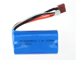 Аккумулятор для машинки на радиоуправлении Remo Hobby 1:16 1500mah Li-ion 7.4V E9315