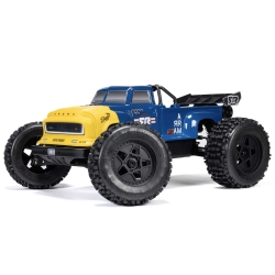Радиуоправляемый монстр трак Arrma Notorious 6S V6 BLX Brushless RTR 1/8 (Синий) - ARA8611V6T2