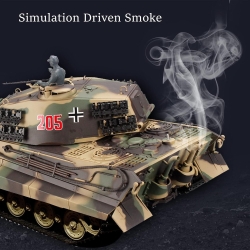 Радиоуправляемый танк Heng Long King Tiger (Германия) Upg V7.0 масштаб 1:16 RTR 2.4G - 3888A-1Upg V7.0