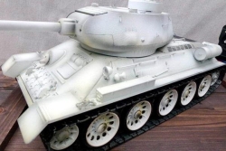 Р/У танк Taigen 1/16 T34-85 (СССР) 2.4G (зимний) - TG3909-1S