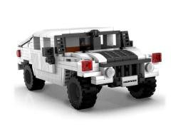 Конструктор CaDA военный бронированный автомобиль HumVee (328 деталей) - C55022W