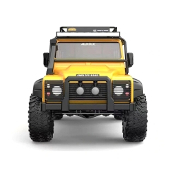 Радиоуправляемая машина краулер MJX Defender Hyper Go 1/8 Трофи модель Brushless 4WD 2.4G LED - MJX-H8H-YELLOW