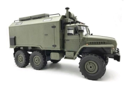 Радиоуправляемая машина WPL B-36 Советский военный грузовик «Урал» 1:16 6WD