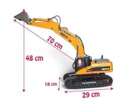 Радиоуправляемый экскаватор Hui Na Toys HN1580 1:14 2.4G
