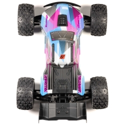 Радиоуправляемая машина трагги Arrma Kraton 6S BLX V6 RTR Brushless 1/8 (Сине-Розовый) - ARA8608V6T2