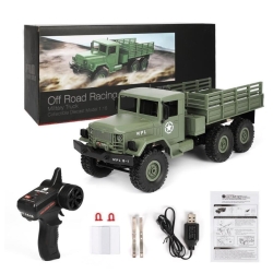 Радиоуправляемая машина WPL B-16R военный грузовик (зеленый) 6WD 2.4G 1/16 RTR B-16R-G