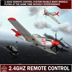 Радиоуправляемый самолет Volantex RC P51D 2.4G 4ch RTF - EXA76105R