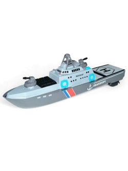 Радиоуправляемый корабль Mingxing с посадочной площадкой RTR 2.4G - MX-0038-3