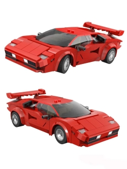 Радиоуправляемый конструктор Cada Гоночный автомобиль Red Shadow масштаб 1:20, 328 элементов - C51085W