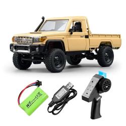 Радиоуправляемая машина MN MODEL, внедорожник Land Cruiser масштаб 1:12, 2,4 ГГц, RTR, 4WD - MN-82 Yellow